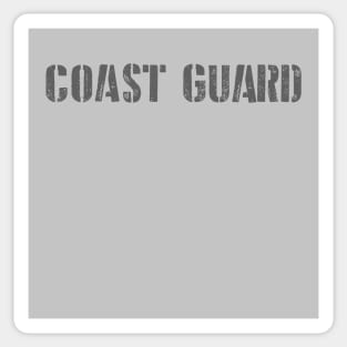 Coast Guard Work Sticker